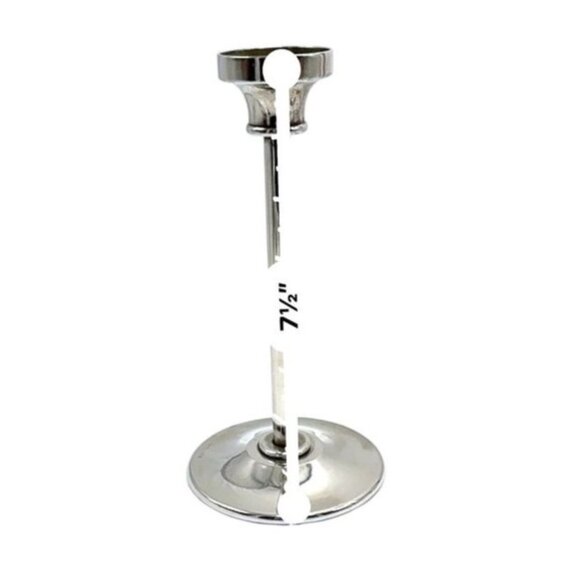 Godinger Silver Plate Candle Holder Set With Tray - Picture 7 of 10